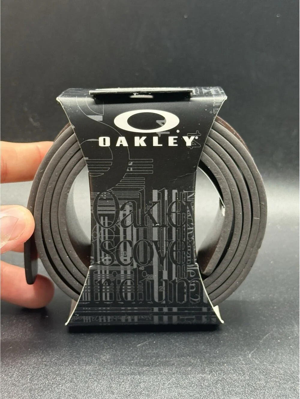 Oakley Leather Belt Strap Earth Brown One Size